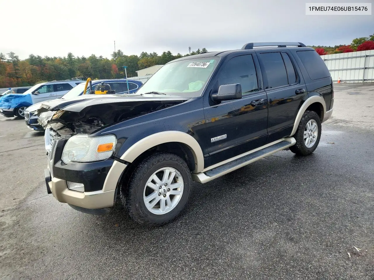 FORD EXPLORER 2006, VIN 1FMEU74E06UB15476