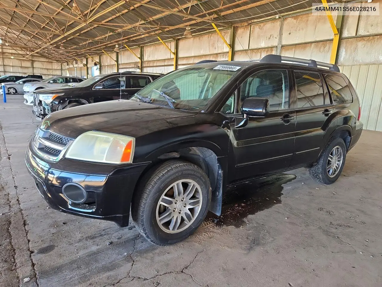 MITSUBISHI ENDEAVOR 2006, VIN 4A4MM41S56E028216