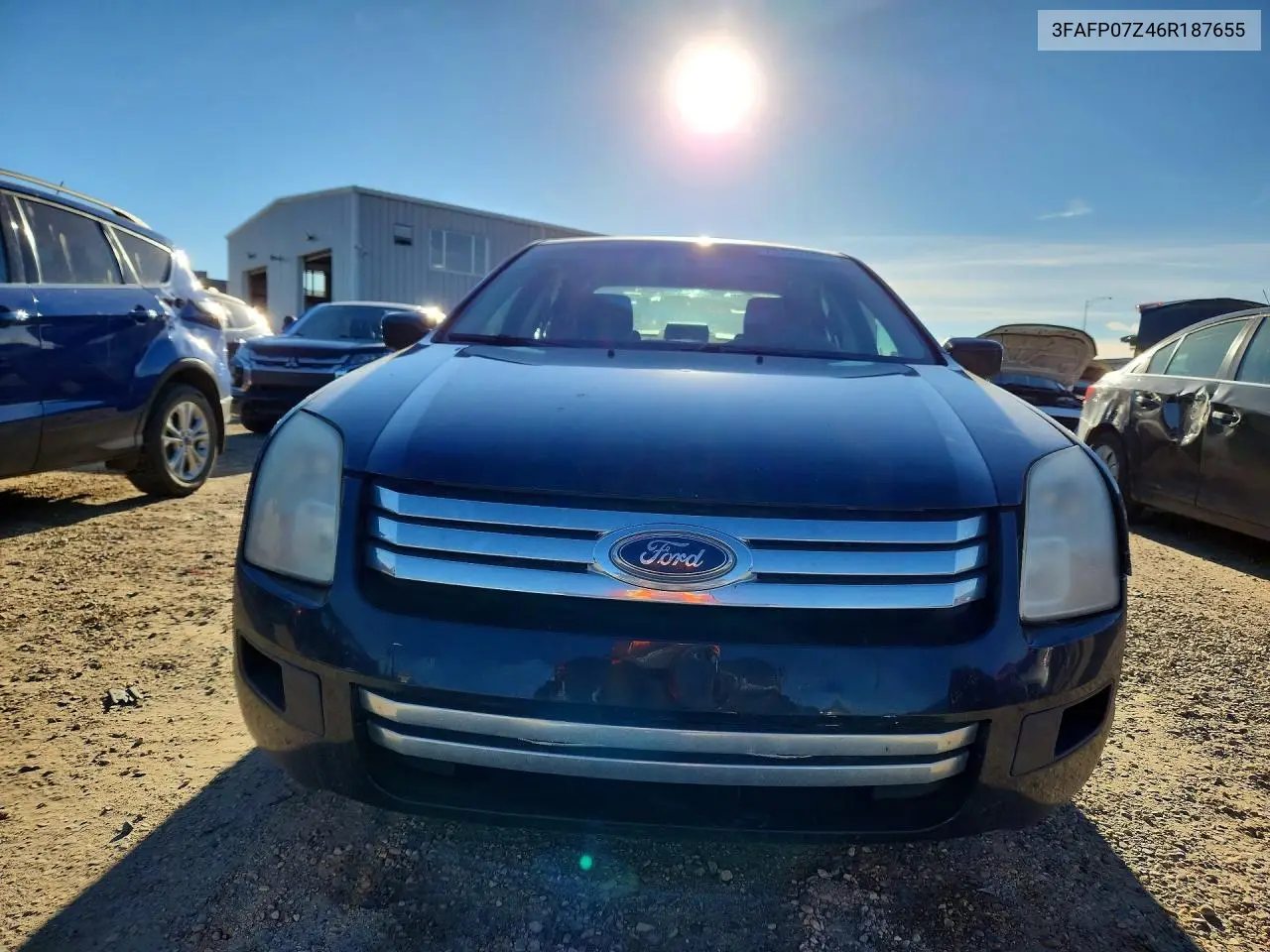 2006 FORD FUSION VIN 3FAFP07Z46R187655 — фото 5