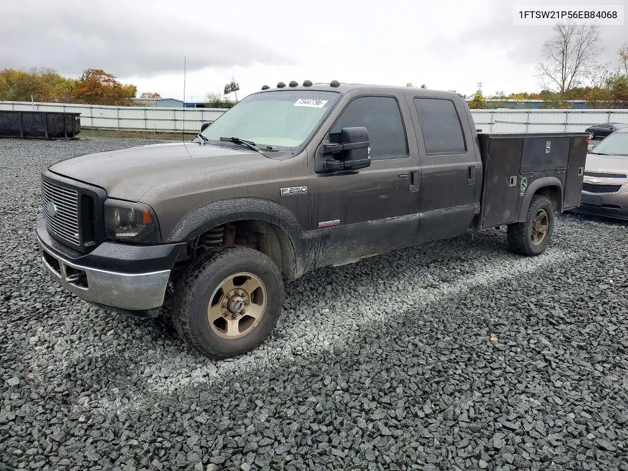 FORD F250 2006, VIN 1FTSW21P56EB84068