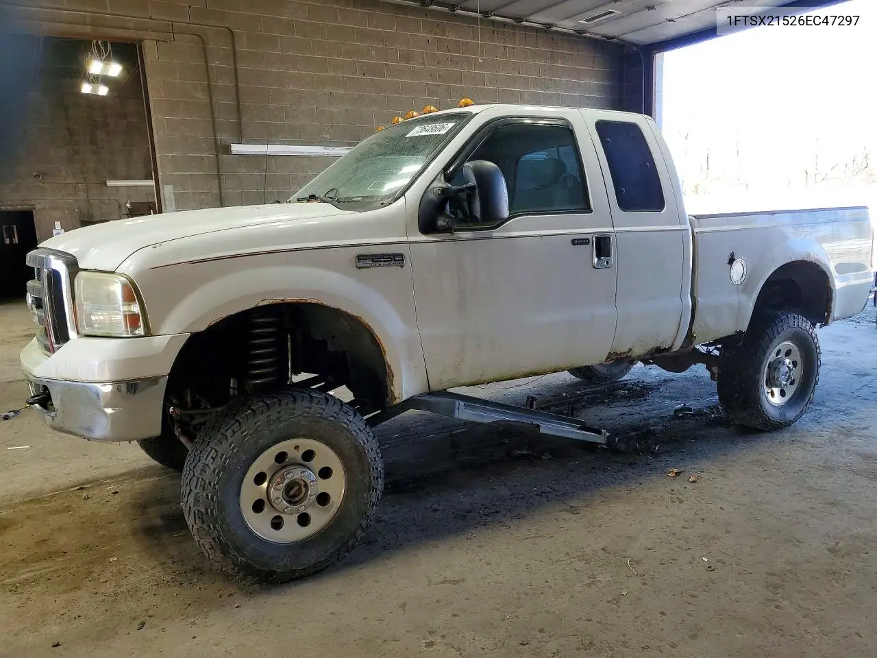 FORD F250 2006, VIN 1FTSX21526EC47297