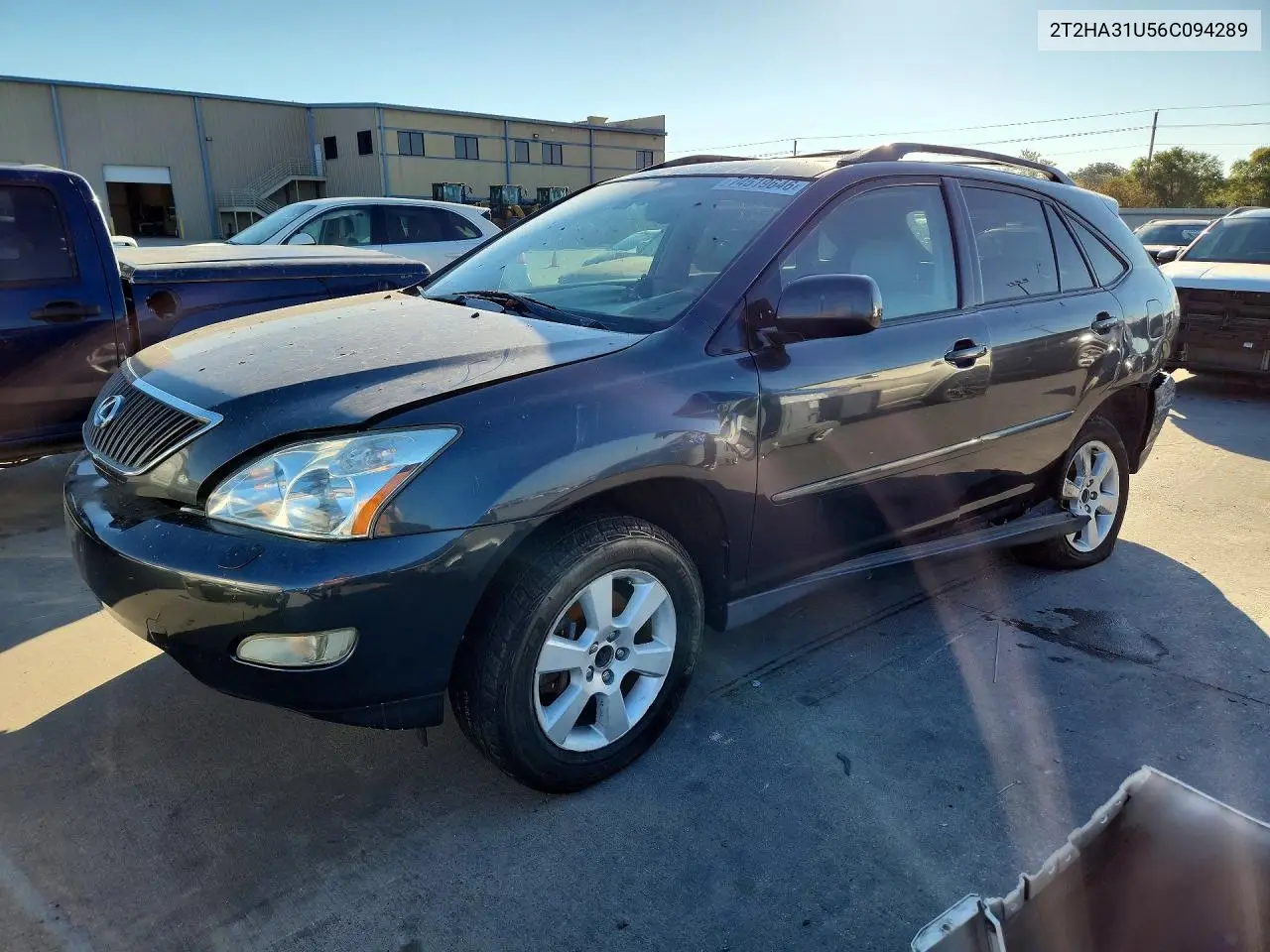 LEXUS RX 2006, VIN 2T2HA31U56C094289
