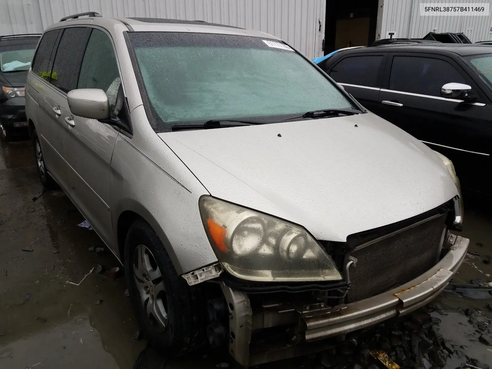 HONDA ODYSSEY 2007, VIN 5FNRL38757B411469