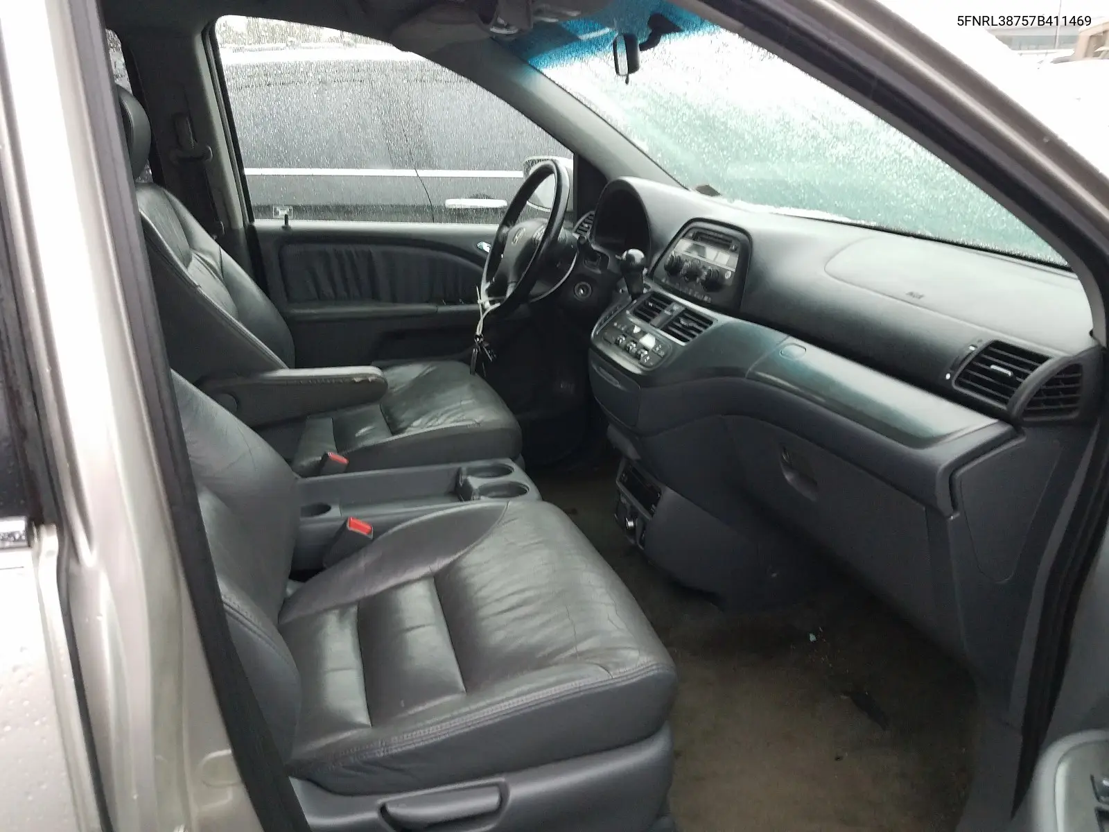 2007 HONDA ODYSSEY VIN 5FNRL38757B411469 — фото 5