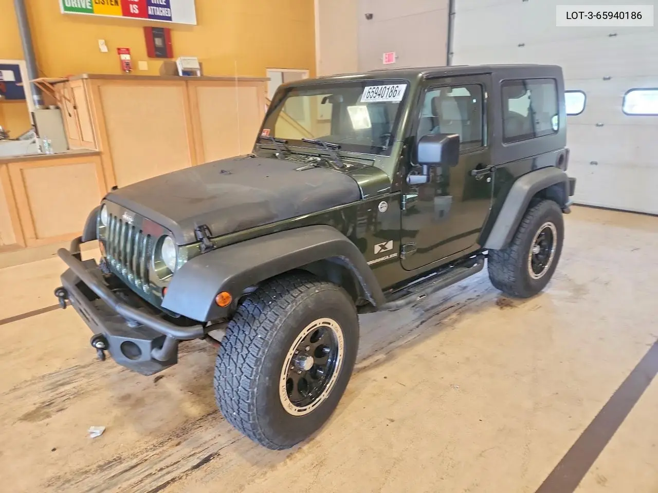 JEEP WRANGLER 2007, VIN 1J4FA24127L100237