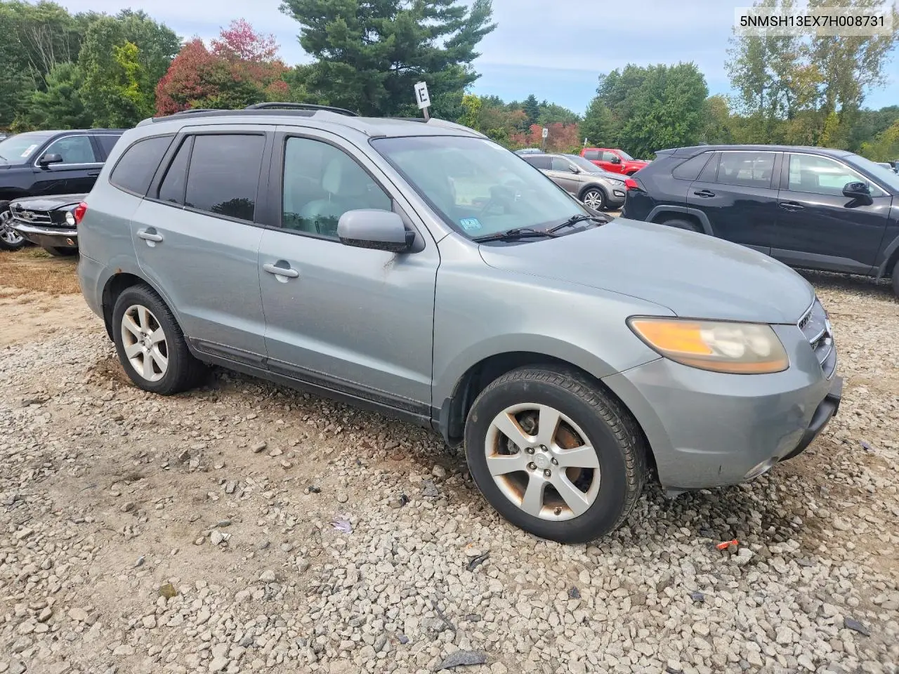 2007 HYUNDAI SANTA FE VIN 5NMSH13EX7H008731 — фото 4