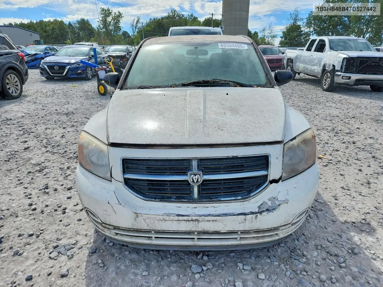 2007 DODGE CALIBER VIN 1B3HB48B47D527442 — фото 5
