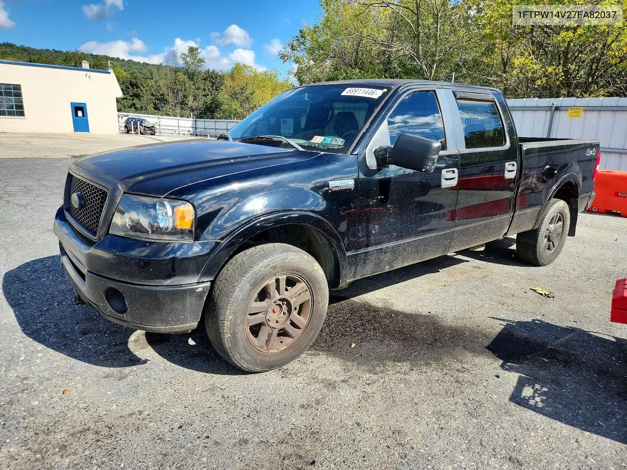 FORD F-150 2007, VIN 1FTPW14V27FA82037