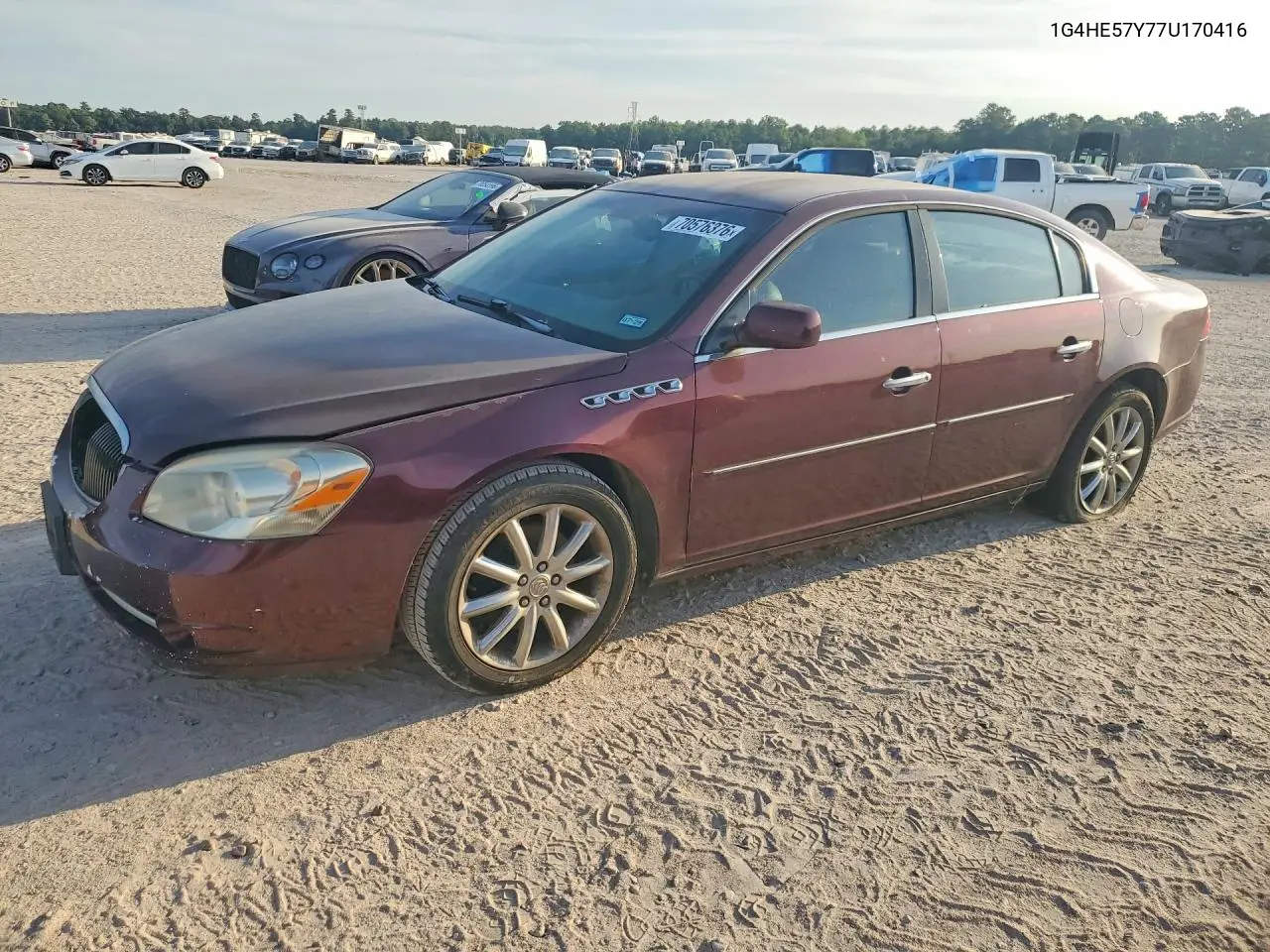 BUICK LUCERNE 2007, VIN 1G4HE57Y77U170416