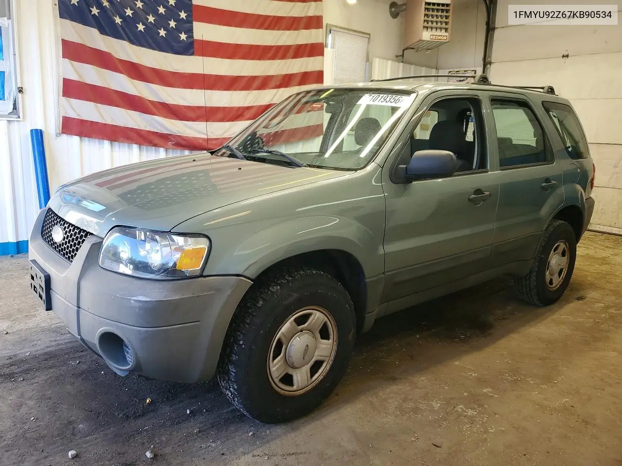 FORD ESCAPE 2007, VIN 1FMYU92Z67KB90534