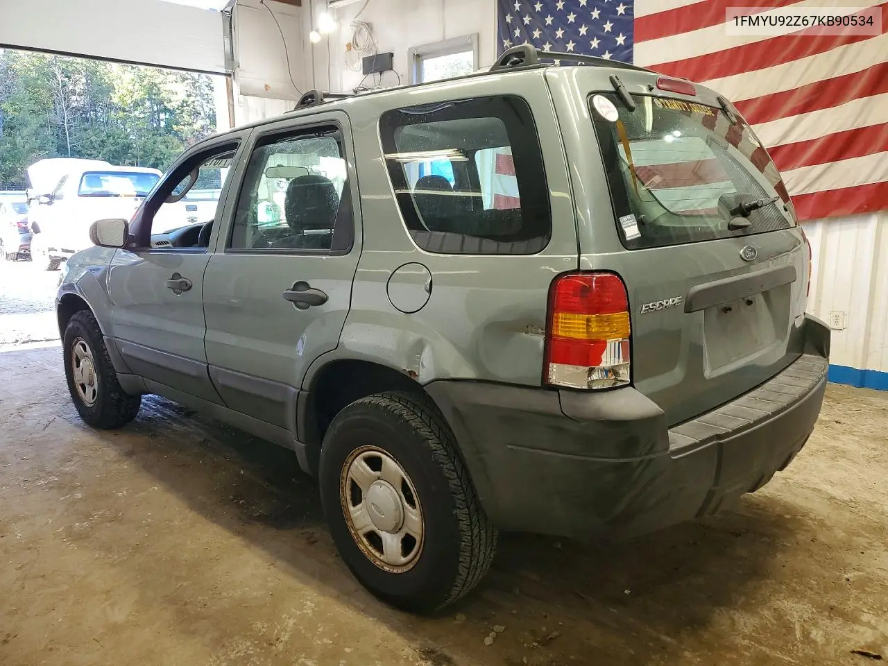 2007 FORD ESCAPE VIN 1FMYU92Z67KB90534 — фото 2