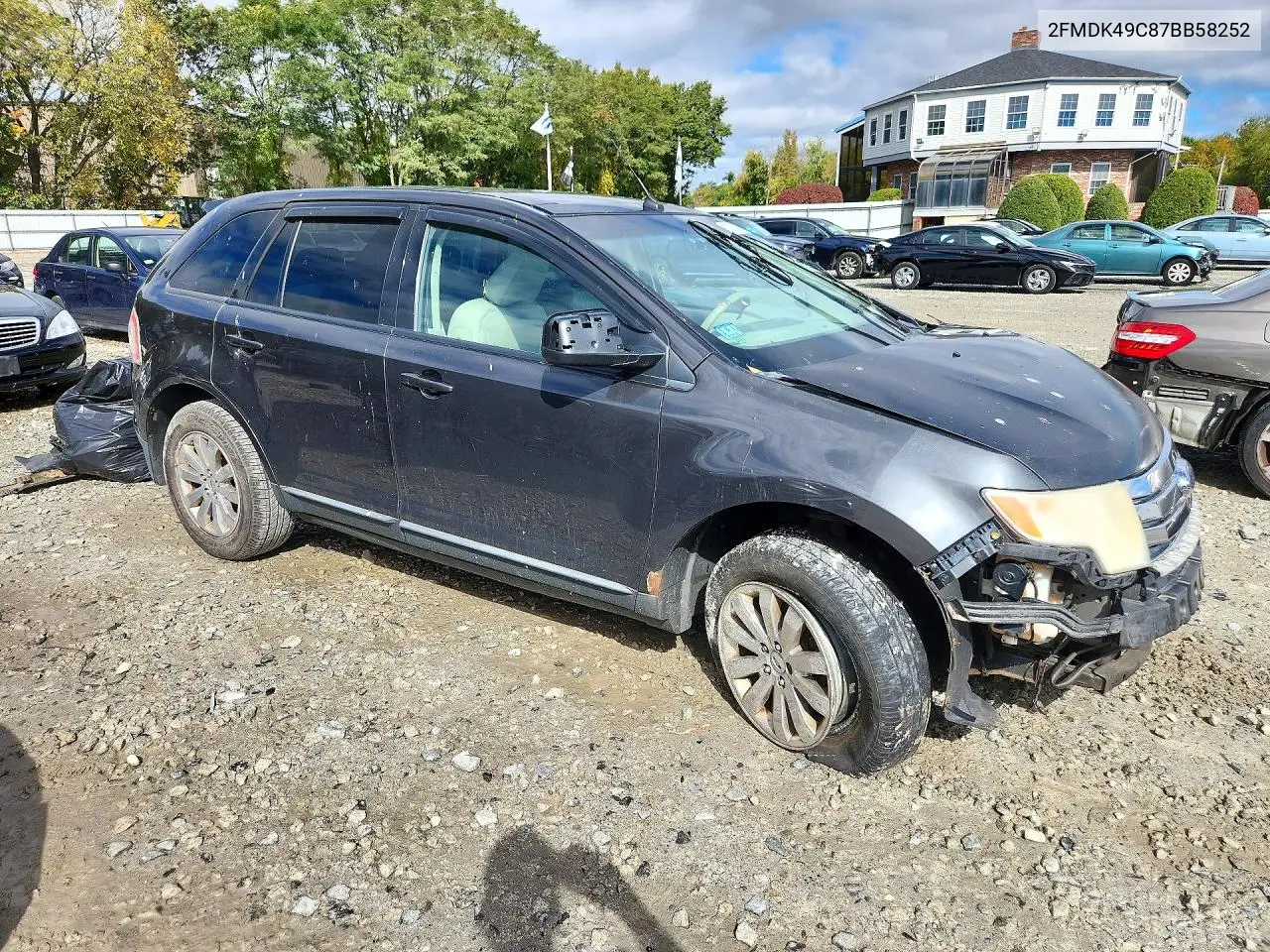 2007 FORD EDGE VIN 2FMDK49C87BB58252 — фото 4