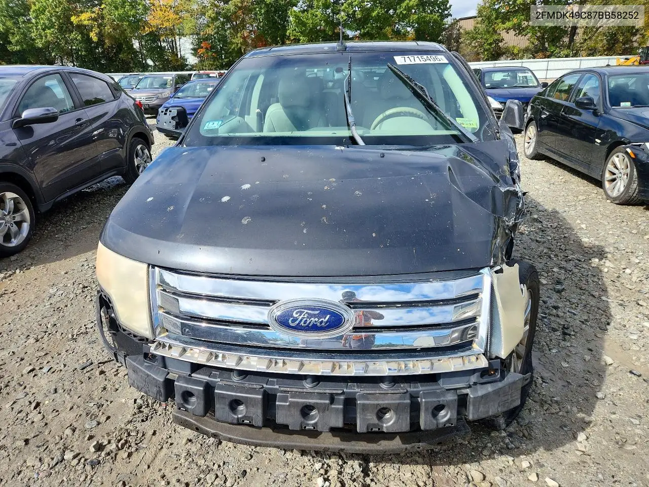 2007 FORD EDGE VIN 2FMDK49C87BB58252 — фото 5