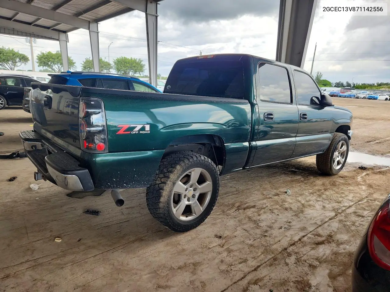 2007 CHEVROLET SILVERADO VIN 2GCEC13V871142556 — фото 3