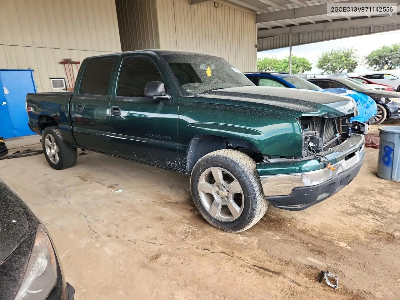 2007 CHEVROLET SILVERADO VIN 2GCEC13V871142556 — фото 4