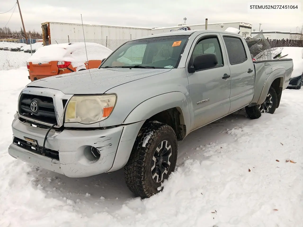 TOYOTA TACOMA 2007, VIN 5TEMU52N27Z451064