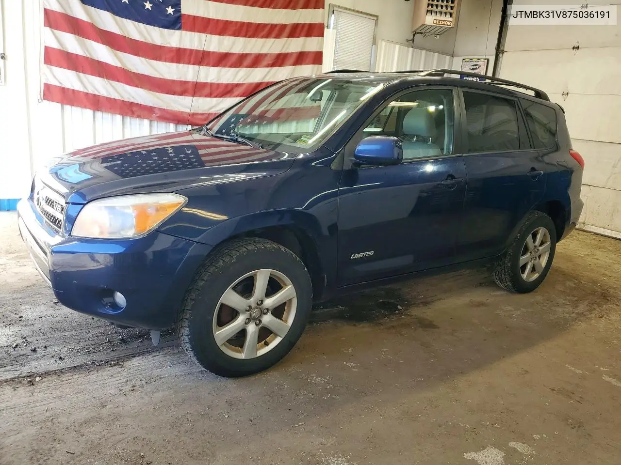TOYOTA RAV 4 2007, VIN JTMBK31V875036191
