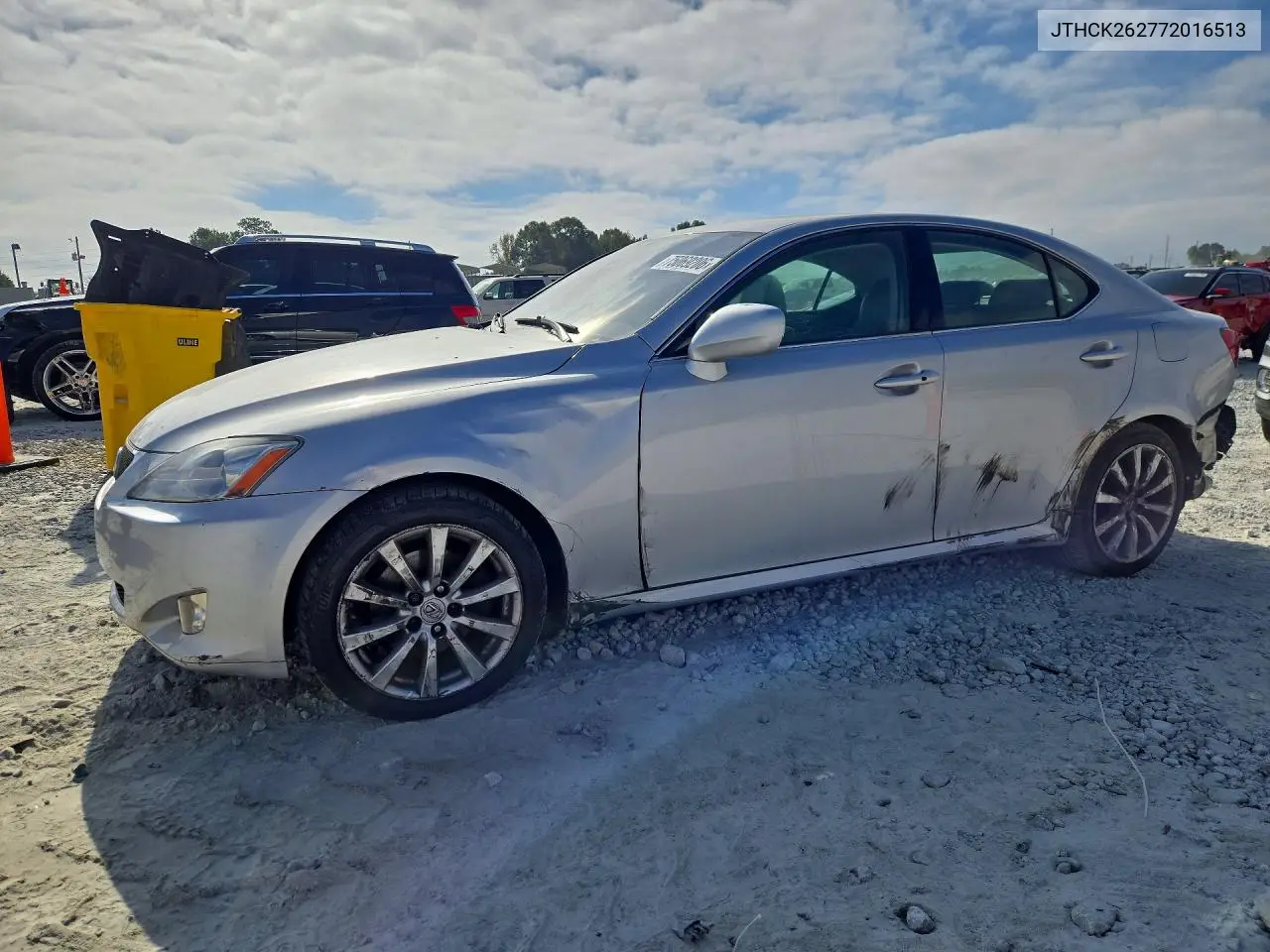 LEXUS IS 2007, VIN JTHCK262772016513