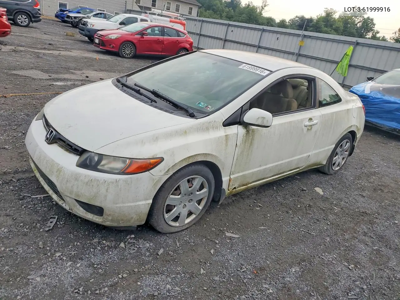 HONDA CIVIC 2008, VIN 2HGFG11668H559060