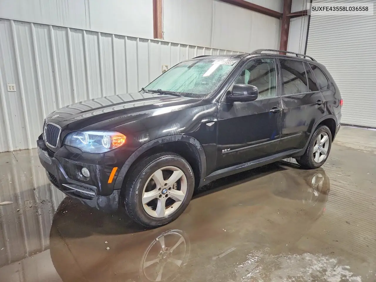 BMW X5 2008, VIN 5UXFE43558L036558