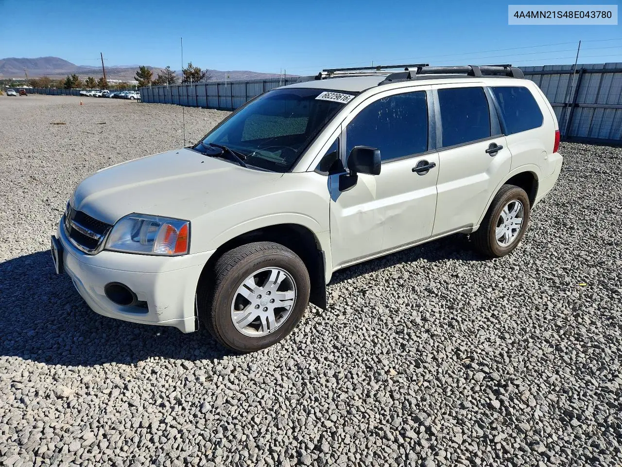 MITSUBISHI ENDEAVOR 2008, VIN 4A4MN21S48E043780