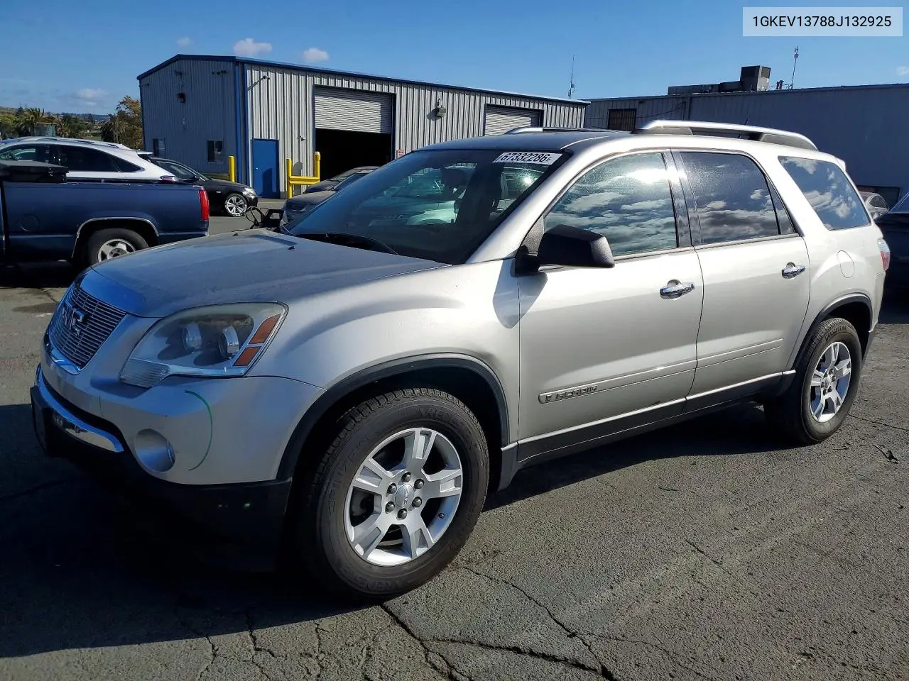 GMC ACADIA 2008, VIN 1GKEV13788J132925