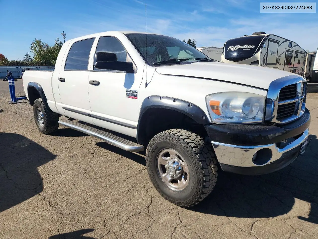 2008 DODGE RAM VIN 3D7KS29D48G224583 — фото 4