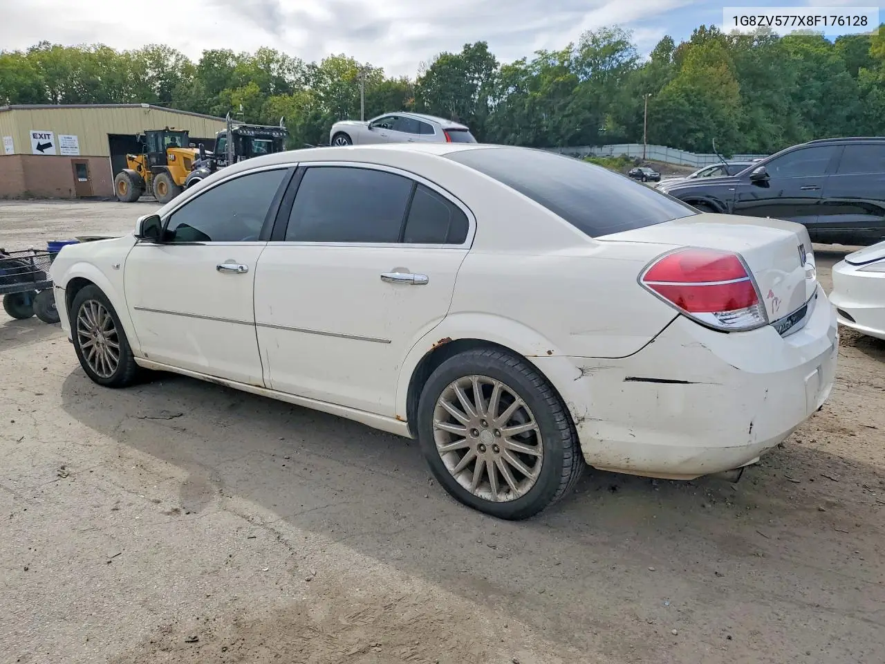 2008 SATURN AURA VIN 1G8ZV577X8F176128 — фото 2