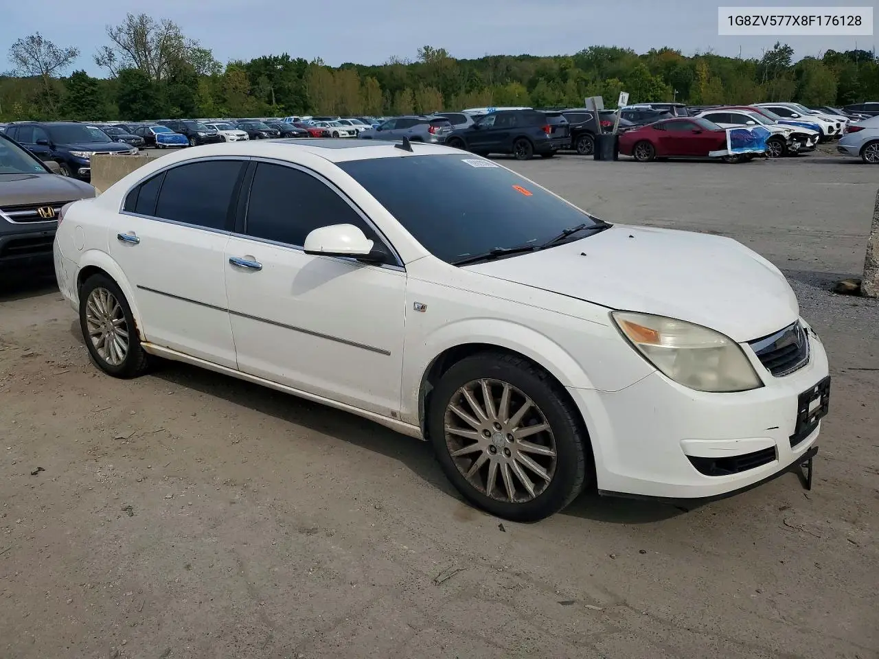2008 SATURN AURA VIN 1G8ZV577X8F176128 — фото 4