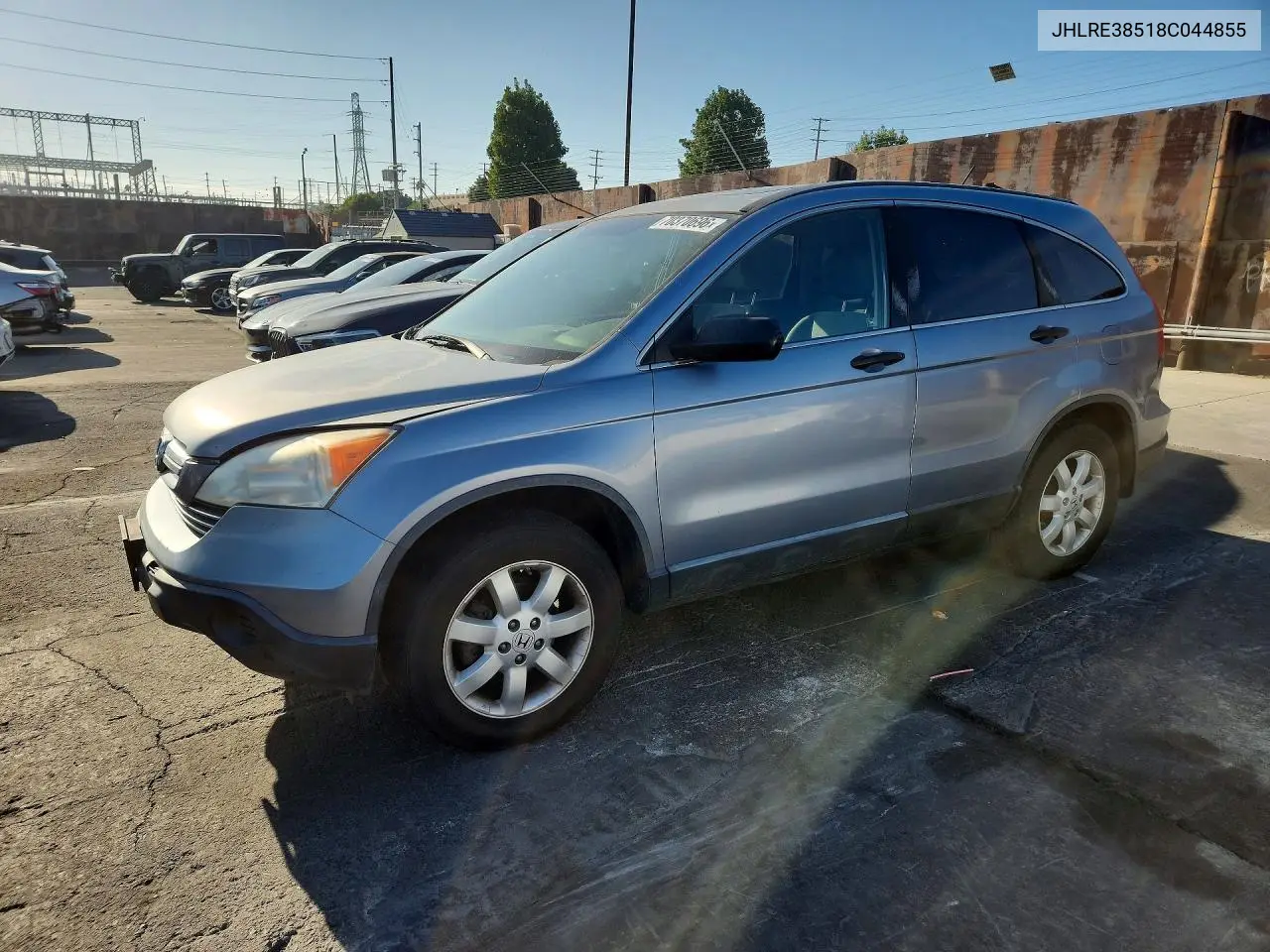HONDA CR-V 2008, VIN JHLRE38518C044855
