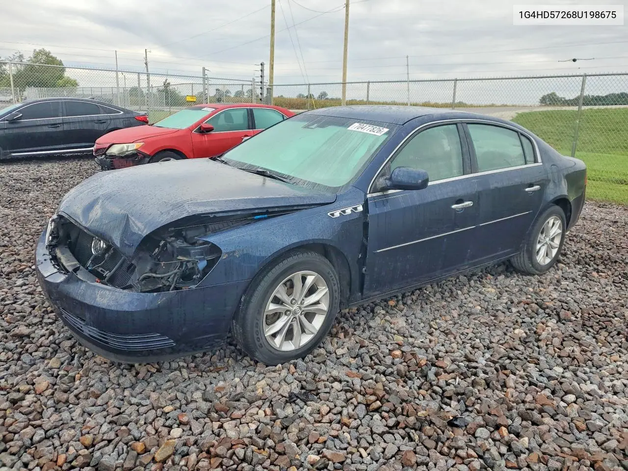 BUICK LUCERNE 2008, VIN 1G4HD57268U198675