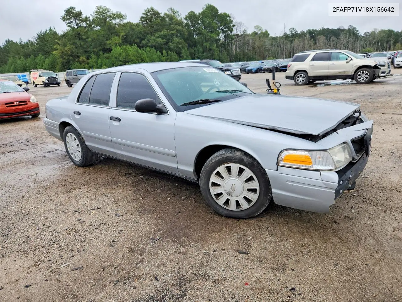2008 FORD CROWN VICTORIA VIN 2FAFP71V18X156642 — фото 4