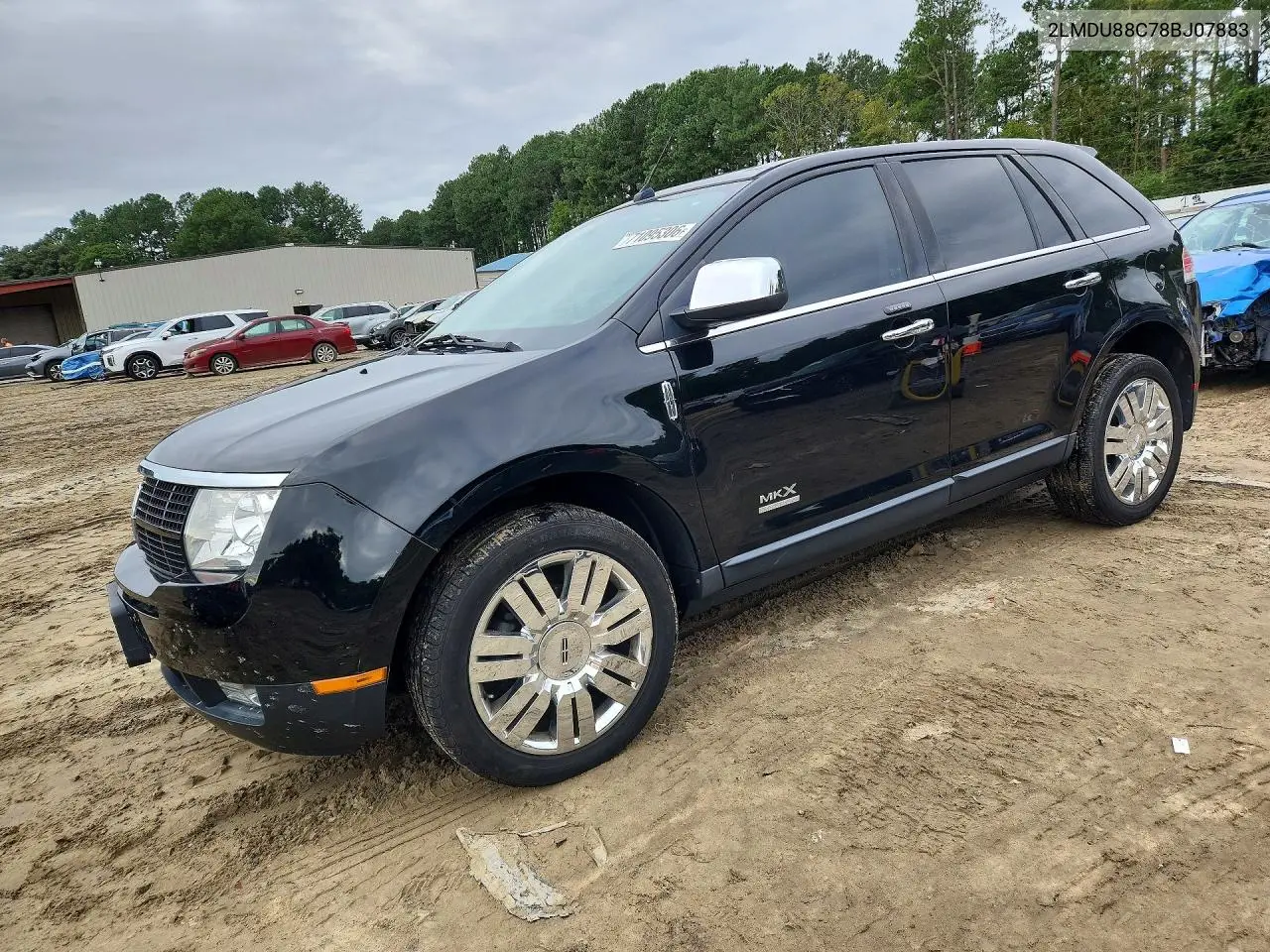 LINCOLN MKX 2008, VIN 2LMDU88C78BJ07883