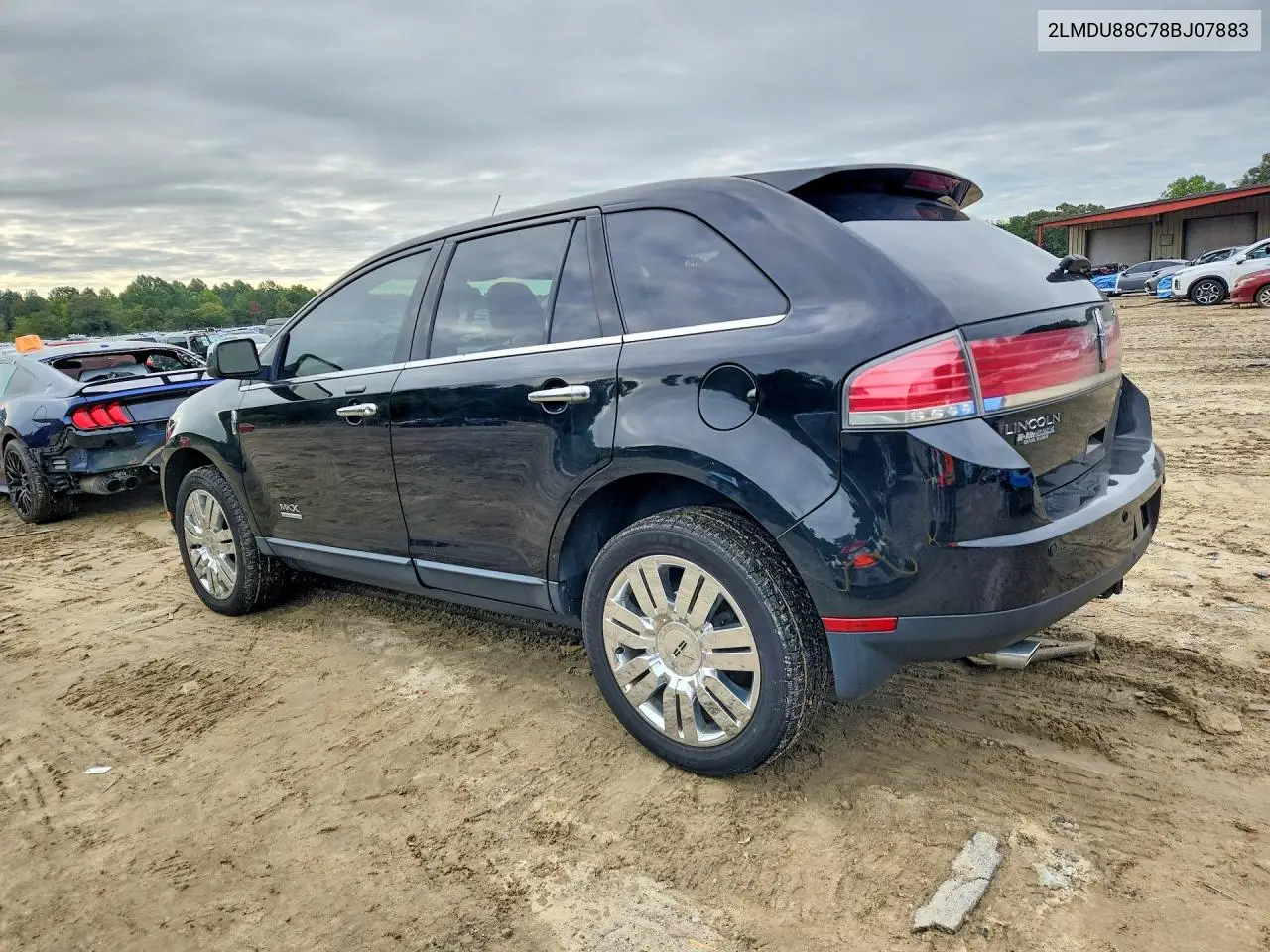 2008 LINCOLN MKX VIN 2LMDU88C78BJ07883 — фото 2
