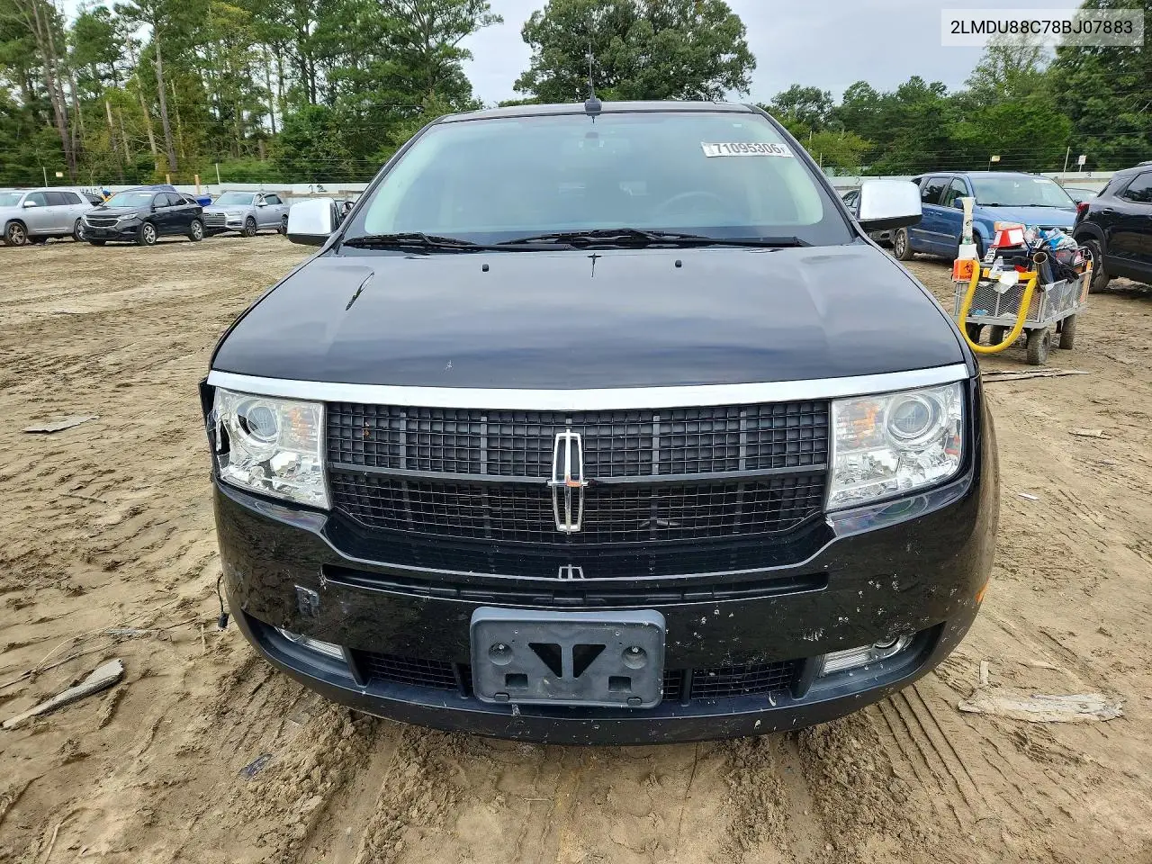 2008 LINCOLN MKX VIN 2LMDU88C78BJ07883 — фото 5