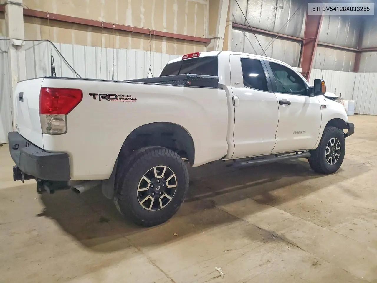 2008 TOYOTA TUNDRA VIN 5TFBV54128X033255 — фото 3