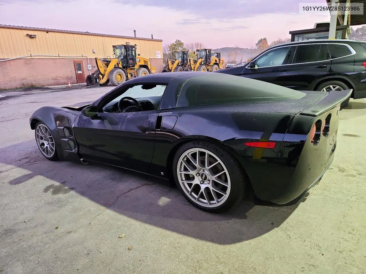 2008 CHEVROLET CORVETTE VIN 1G1YY26W285123986 — фото 2
