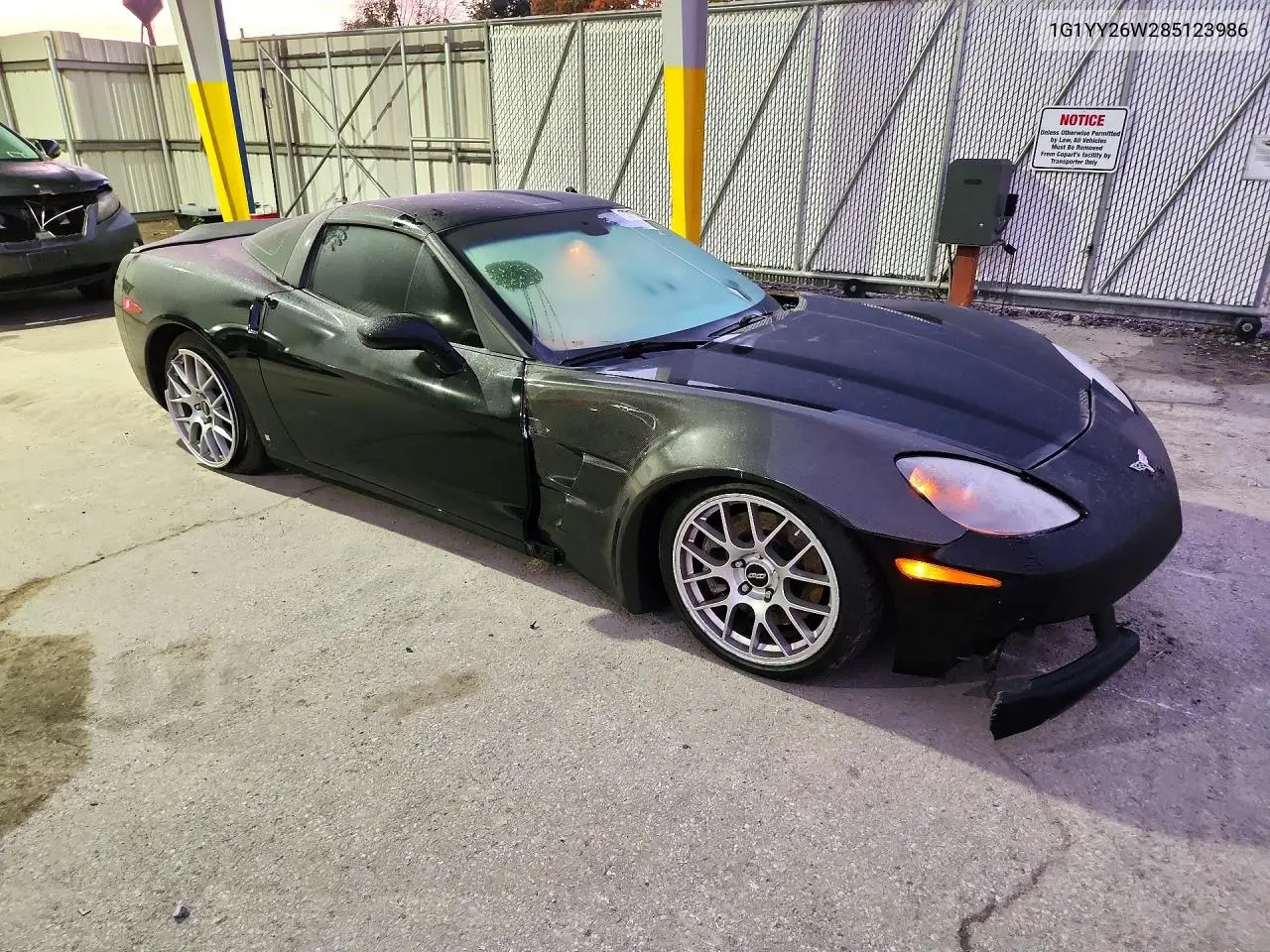 2008 CHEVROLET CORVETTE VIN 1G1YY26W285123986 — фото 4