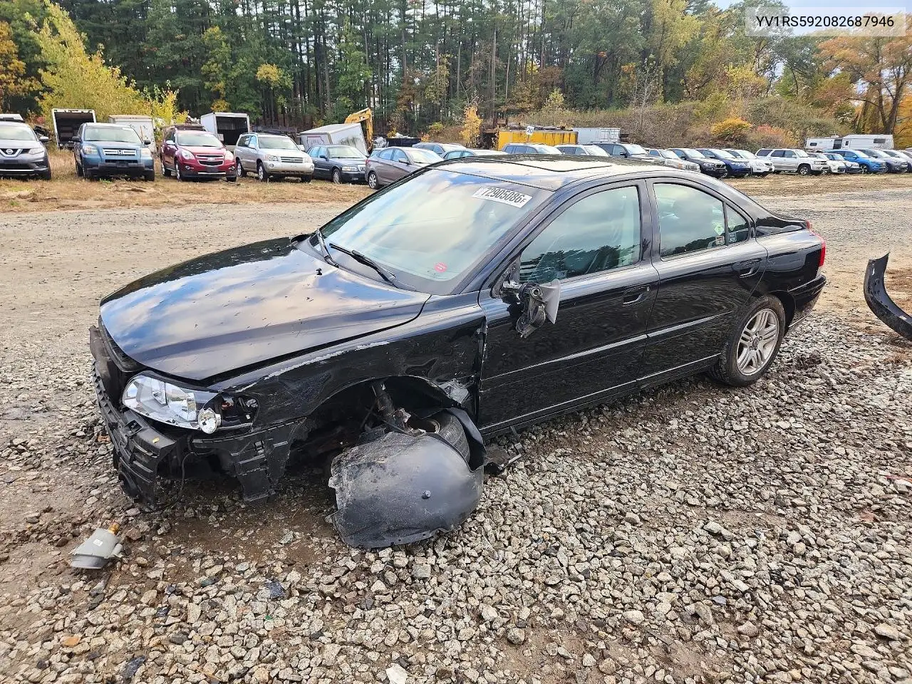 VOLVO S60 2008, VIN YV1RS592082687946