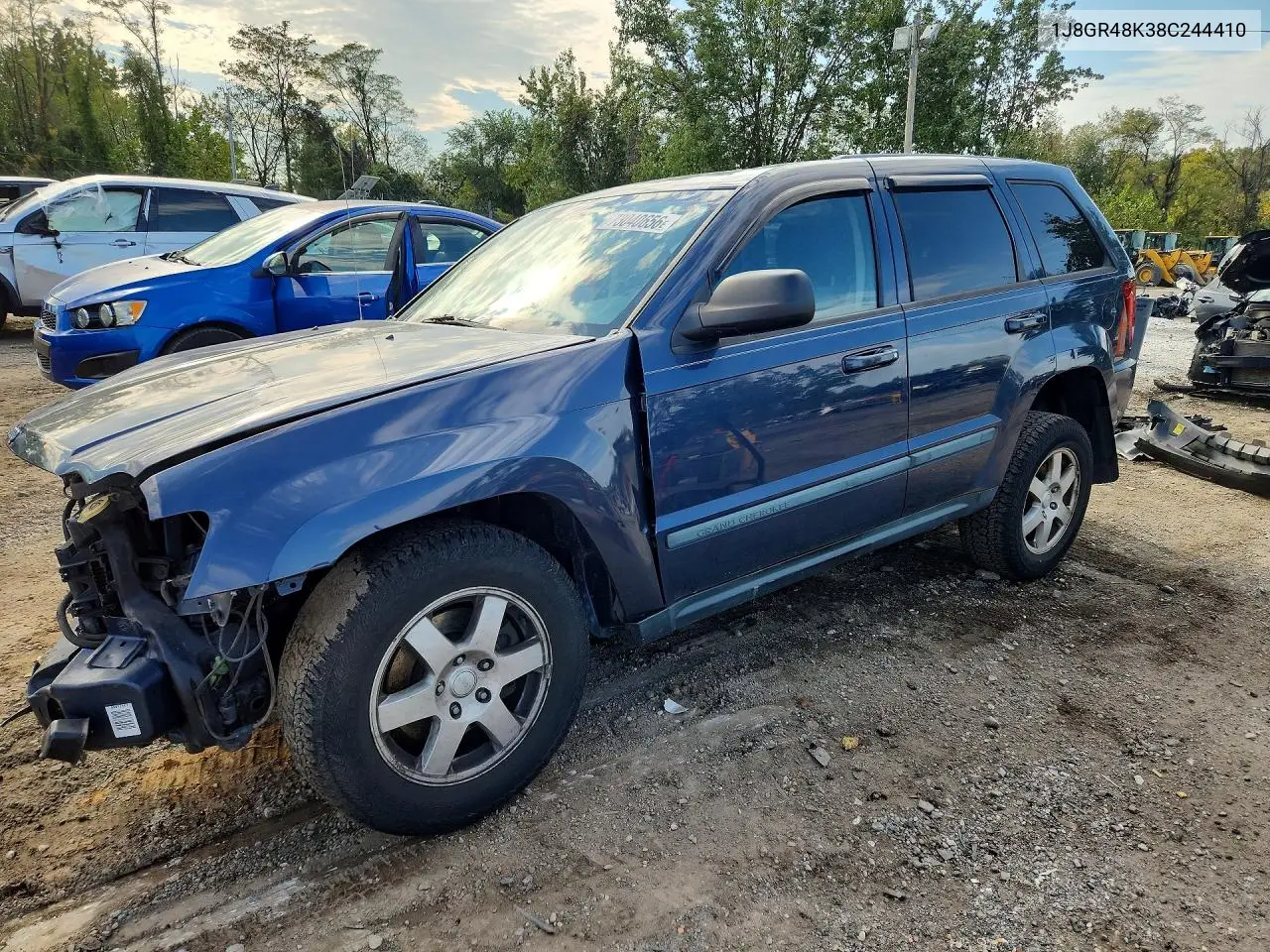 JEEP GRAND CHEROKEE 2008, VIN 1J8GR48K38C244410