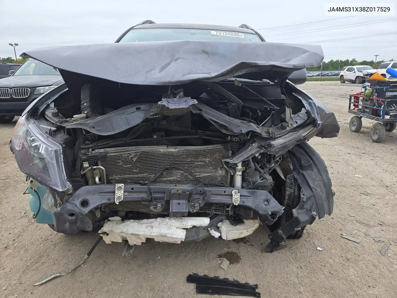 2008 MITSUBISHI OUTLANDER VIN JA4MS31X38Z017529 — фото 5