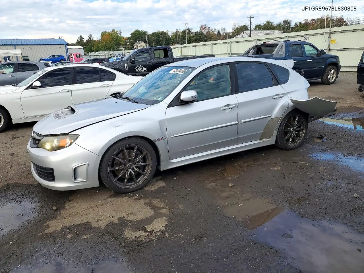 SUBARU IMPREZA 2008, VIN JF1GR89678L830808
