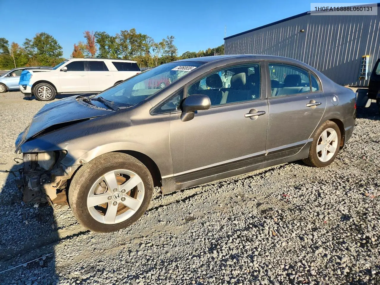 HONDA CIVIC 2008, VIN 1HGFA16888L060131