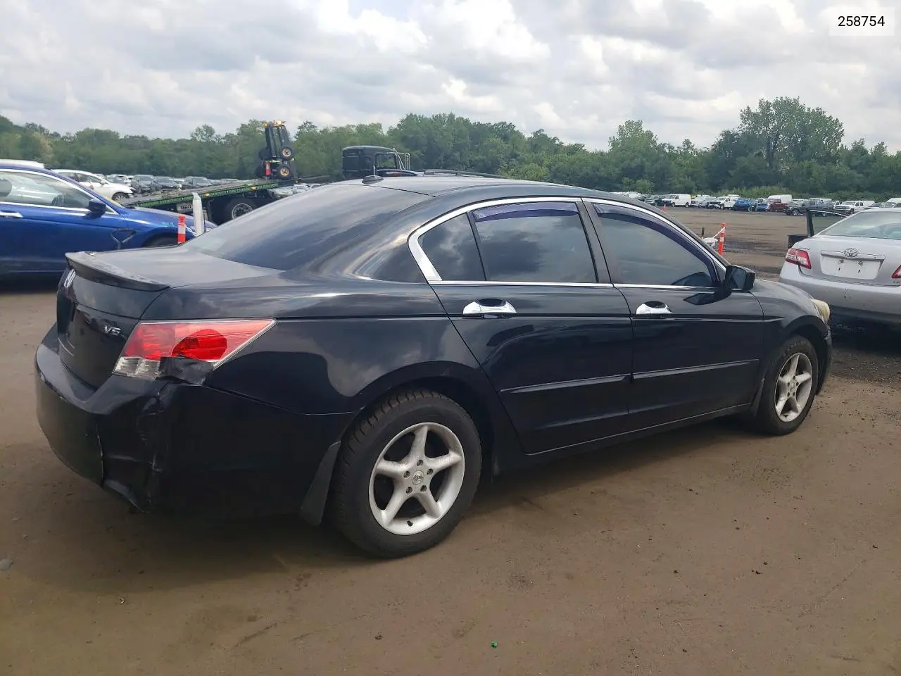 2009 HONDA ACCORD VIN 1HGCP36889A047454 — фото 3