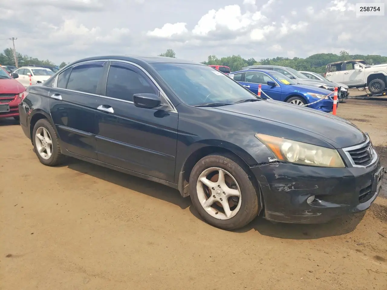 2009 HONDA ACCORD VIN 1HGCP36889A047454 — фото 4