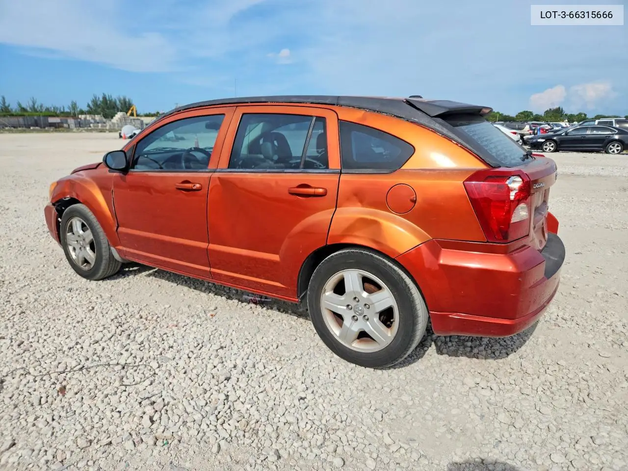 2009 DODGE CALIBER VIN 1B3HB48A29D108466 — фото 2