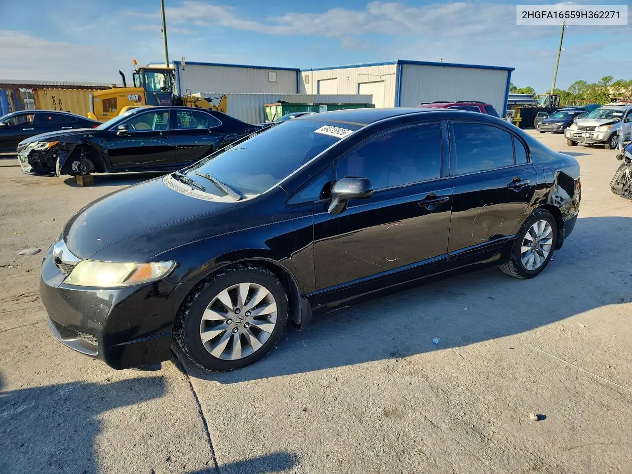 HONDA CIVIC 2009, VIN 2HGFA16559H362271