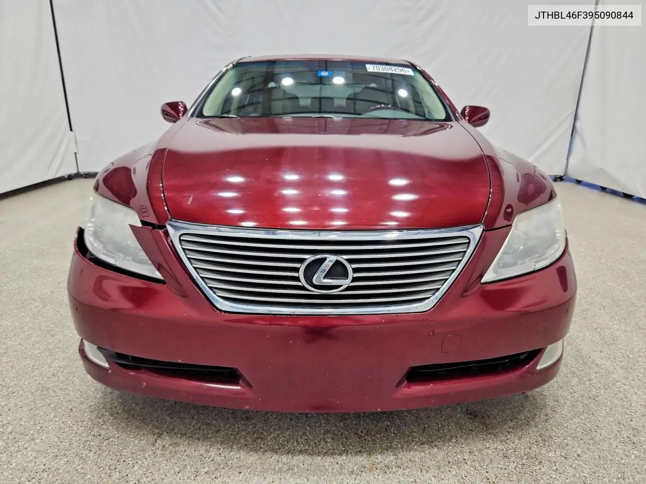 2009 LEXUS LS VIN JTHBL46F395090844 — фото 5