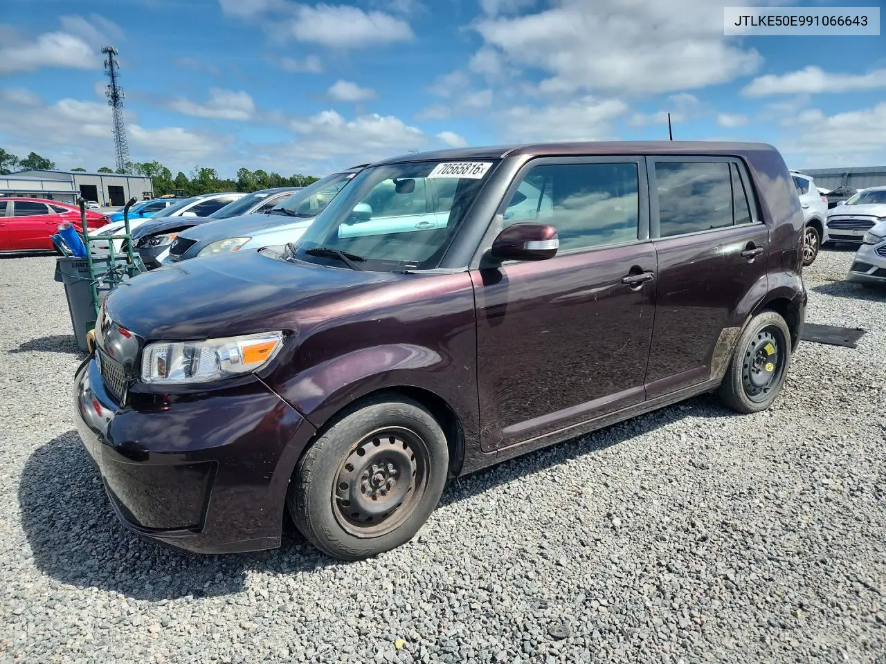 SCION XB 2009, VIN JTLKE50E991066643