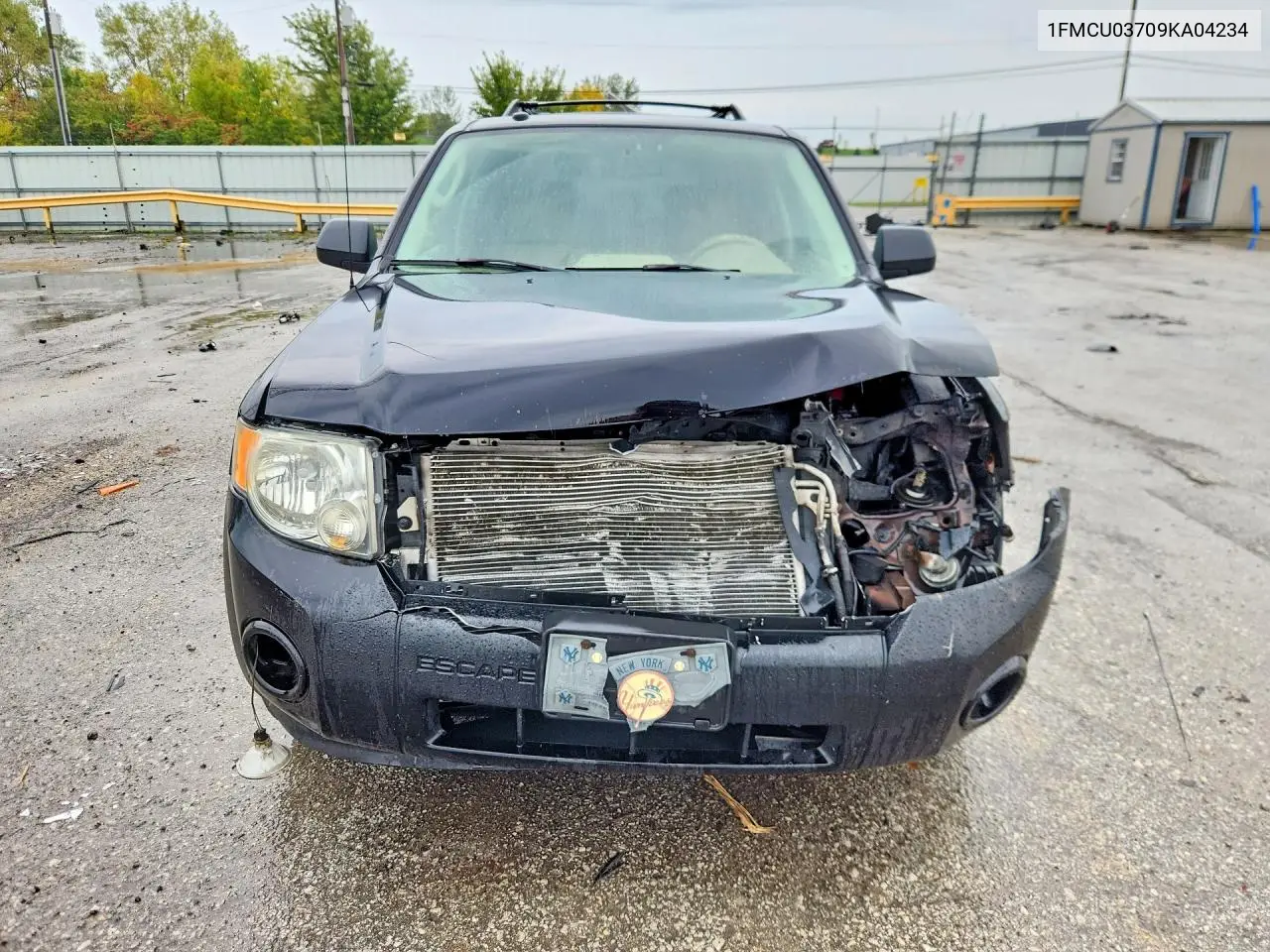 2009 FORD ESCAPE VIN 1FMCU03709KA04234 — фото 5
